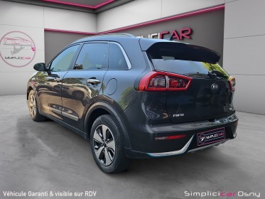 Kia niro 1.6 gdi hybride rechargeable 141 ch dct6 design / toit ouvrant occasion osny simplicicar simplicibike france