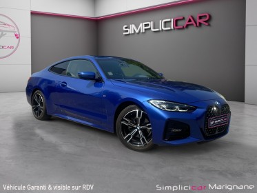 Bmw serie 4 coupe g22 420d xdrive 190 ch bva8 m sport garantie 12 mois chargeur induction / camera de recul occasion...