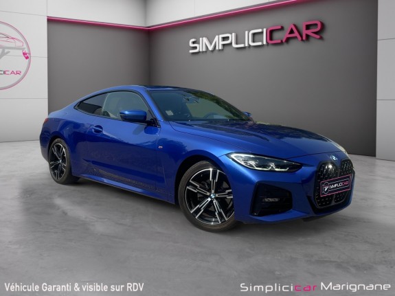 Bmw serie 4 coupe g22 420d xdrive 190 ch bva8 m sport garantie 12 mois chargeur induction / camera de recul occasion...