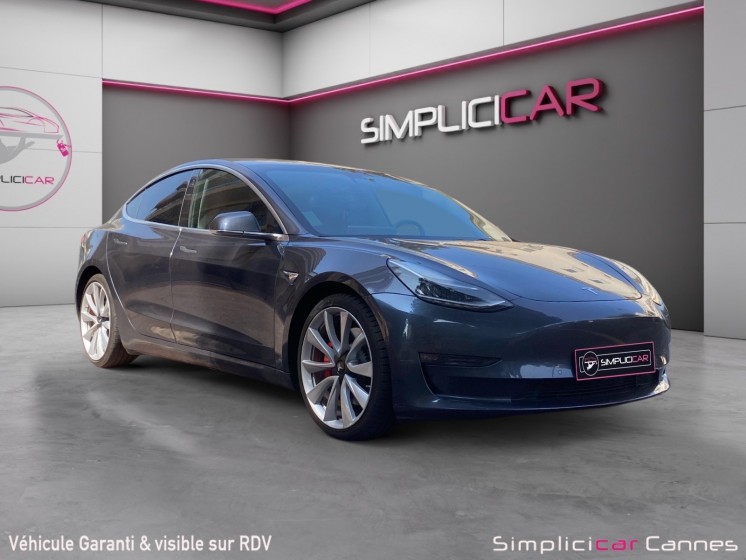 Tesla model 3 performance dual motor awd occasion cannes (06) simplicicar simplicibike france Tesla model 3 performance dual motor awd occasion cannes (06) simplicicar simplicibike france