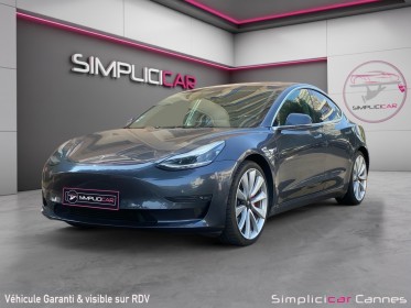 Tesla model 3 performance dual motor awd occasion cannes (06) simplicicar simplicibike france