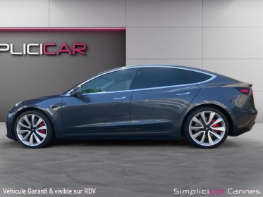 Tesla model 3 performance dual motor awd occasion cannes (06) simplicicar simplicibike france