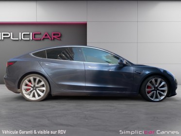 Tesla model 3 performance dual motor awd occasion cannes (06) simplicicar simplicibike france