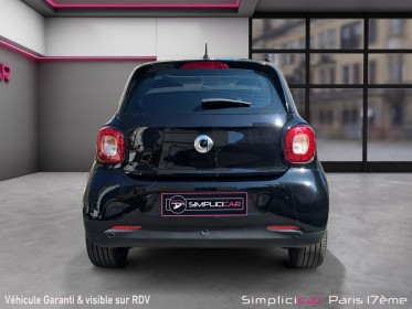 Smart forfour 0,82 ch electrique bva1 prime occasion paris 17ème (75)(porte maillot) simplicicar simplicibike france
