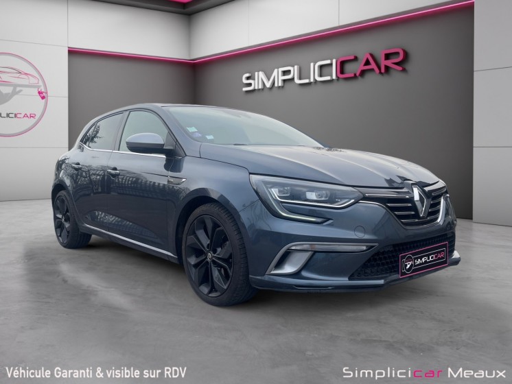Renault megane iv berline tce 140 edc fap gt-line occasion simplicicar meaux simplicicar simplicibike france