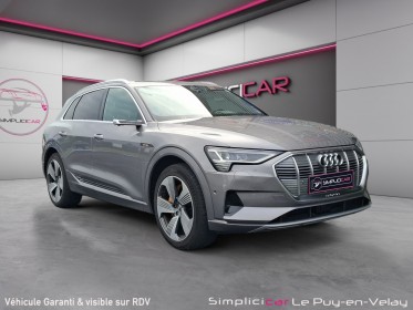Audi e-tron 55 quattro 408 ch edition one occasion simplicicar velay simplicicar simplicibike france
