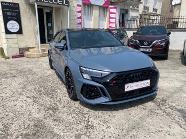 Audi rs3 sportback 2.5 tfsi 407 s tronic 7 quattro performance occasion simplicicar livry gargan simplicicar simplicibike...