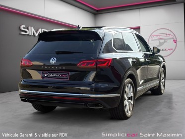 Volkswagen touareg 3.0 tdi 286ch tiptronic 8 4motion carat exclusive / entretien complet occasion simplicicar st-maximin...