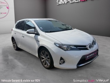 Toyota auris hybride 136h dynamic caméra recul, climatisation, full entretien toyota, garantie 12 mois occasion simplicicar...
