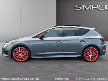 Seat leon 2.0 tsi 290 cupra dsg6  pack sub8  toit ouvrant  1ere main occasion simplicicar velay simplicicar simplicibike france
