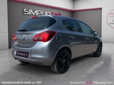 Opel corsa 1.4 90 ch black edition première main/caméra/climatisation garantie 12 mois occasion simplicicar perpignan ...