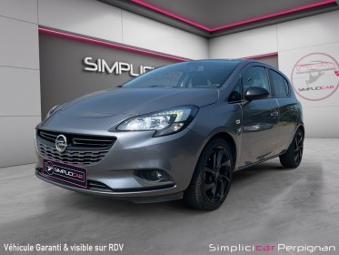 Opel corsa 1.4 90 ch black edition première main/caméra/climatisation garantie 12 mois occasion simplicicar perpignan ...