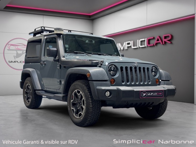 Jeep wrangler 2.8 crd 200 rubicon 10th anniversary a galerie clim auto garantie 12 mois occasion simplicicar narbonne... Jeep wrangler 2.8 crd 200 rubicon 10th anniversary a galerie clim auto garantie 12 mois occasion simplicicar narbonne...