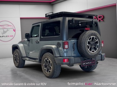 Jeep wrangler 2.8 crd 200 rubicon 10th anniversary a galerie clim auto garantie 12 mois occasion simplicicar narbonne...