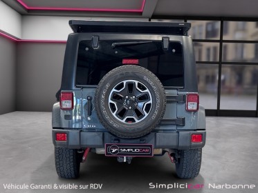 Jeep wrangler 2.8 crd 200 rubicon 10th anniversary a galerie clim auto garantie 12 mois occasion simplicicar narbonne...