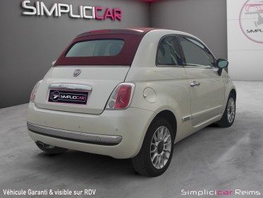 Fiat 500c 500 cabriolet 1.2 8v 69 ch lounge  options occasion simplicicar reims simplicicar simplicibike france