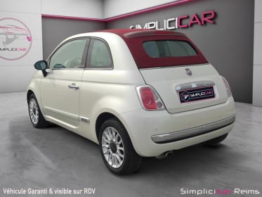 Fiat 500c 500 cabriolet 1.2 8v 69 ch lounge  options occasion simplicicar reims simplicicar simplicibike france