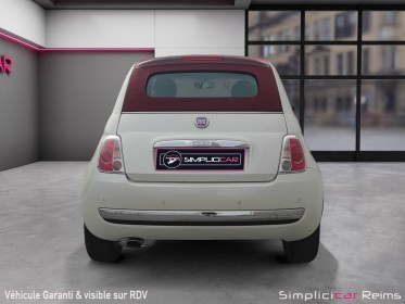 Fiat 500c 500 cabriolet 1.2 8v 69 ch lounge  options occasion simplicicar reims simplicicar simplicibike france