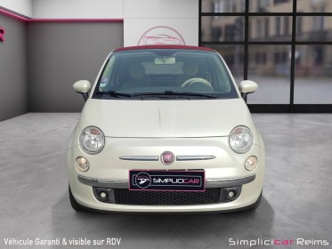 Fiat 500c 500 cabriolet 1.2 8v 69 ch lounge  options occasion simplicicar reims simplicicar simplicibike france