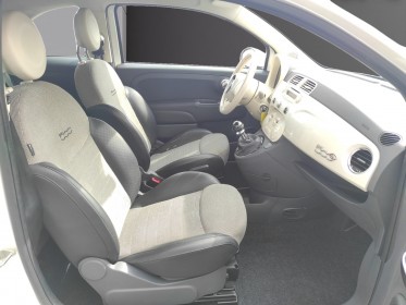 Fiat 500c 500 cabriolet 1.2 8v 69 ch lounge  options occasion simplicicar reims simplicicar simplicibike france