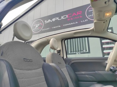 Fiat 500c 500 cabriolet 1.2 8v 69 ch lounge  options occasion simplicicar reims simplicicar simplicibike france