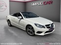 Mercedes classe e cabriolet 200 garantie 12 mois cuir chauffant / filet saute vent / aircraft ventilation de nuque occasion...