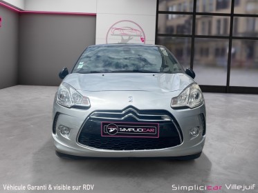 Citroen ds3 vti 120 so chic  a, radar ar, garantie 12 mois occasion simplicicar villejuif  simplicicar simplicibike france