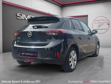 Opel corsa 1.2 turbo 100 ch bvm6 elegance carplay caméra de recul line assist garantie 12 mois occasion montpellier (34)...