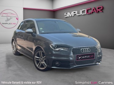 Audi a1 a1 2.0 tdi 143 s line entretien complet occasion cannes (06) simplicicar simplicibike france