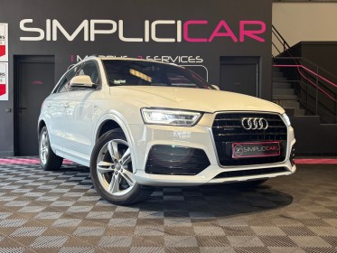 Audi q3 q3 2.0 tdi 184 ch s tronic 7 quattro s line - garantie 12 mois - occasion  simplicicar aix les bains simplicicar...