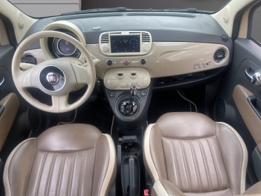Fiat 500c 0.9 8v 85 ch twinair club dualogic bva garanti 12 mois occasion simplicicar royan simplicicar simplicibike france