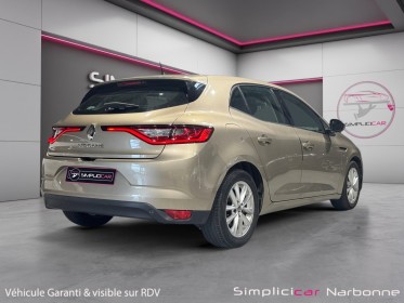 Renault megane iv berline tce 130 energy zen radar de recul clim garantie 12mois occasion simplicicar narbonne simplicicar...