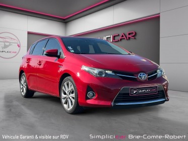 Toyota auris hybride 136h dynamic -garantie 24 mois occasion simplicicar brie-comte-robert simplicicar simplicibike france