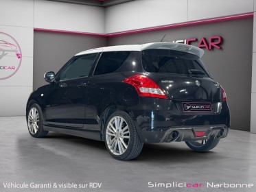 Suzuki swift sport my15 1.6 vvt sièges chauffant keyless garantie 12 mois occasion simplicicar narbonne simplicicar...