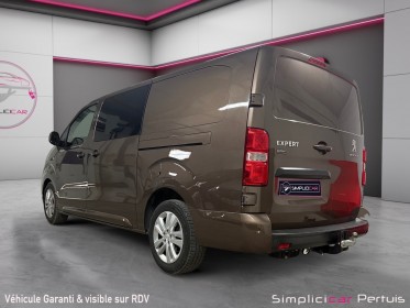 Peugeot expert cabine approfondie long bluehdi 150 ss bvm6 fixe premium // 6 places / clim /gps / attelage / garantie 12 mois...