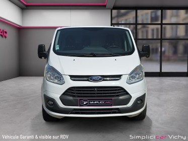 Ford transit custom fourgon 310 l2h2 2.2 tdci 100 trend révisé garantie 12 mois occasion simplicicar vichy simplicicar...