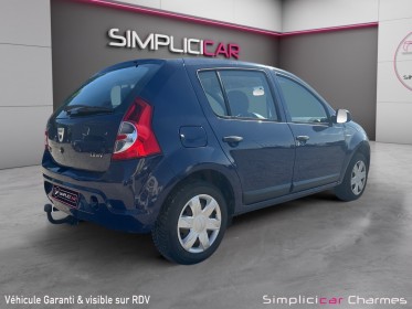 Dacia sandero 1.2 16v 75 eco2 ambiance revision faite garantie 12 mois occasion simplicicar charmes simplicicar simplicibike...
