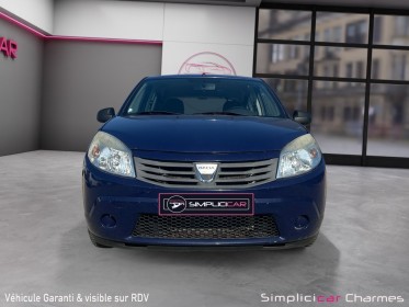 Dacia sandero 1.2 16v 75 eco2 ambiance revision faite garantie 12 mois occasion simplicicar charmes simplicicar simplicibike...
