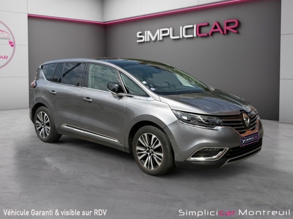 Renault espace v tce 200 energy initiale paris/garantie 12 mois/7 places/cuir/camera de recul/0609722684/entretien renault...