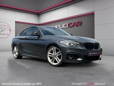 Bmw serie 2 coupe f22 220d 184 ch m sport a - entretien full bmw - garantie 12 mois occasion simplicicar brest simplicicar...