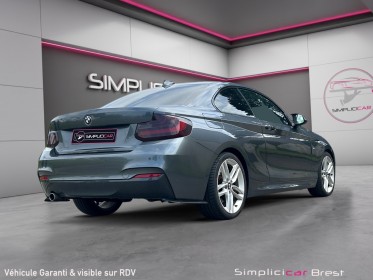 Bmw serie 2 coupe f22 220d 184 ch m sport a - entretien full bmw - garantie 12 mois occasion simplicicar brest simplicicar...