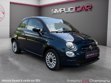 Fiat 500 my20 serie 7 euro 6d 1.2 69 ch eco pack s/s lounge carplay-faible kilometrage -ideal jeune permis occasion...