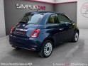 Fiat 500 my20 serie 7 euro 6d 1.2 69 ch eco pack s/s lounge carplay-faible kilometrage -ideal jeune permis occasion...