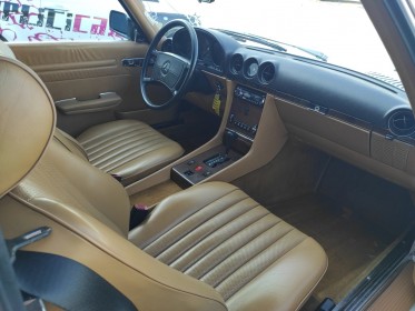 Mercedes-benz 560 sl 5.6l v8 r 107 sl cabriolet occasion simplicicar reims simplicicar simplicibike france