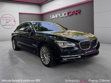 Bmw serie 7 f01 lci/f02 lci 730ld exclusive ultimate a / toit ouvrant / camera de recul / entretien bmw occasion paris 17ème...