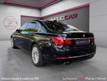 Bmw serie 7 f01 lci/f02 lci 730ld exclusive ultimate a / toit ouvrant / camera de recul / entretien bmw occasion paris 17ème...