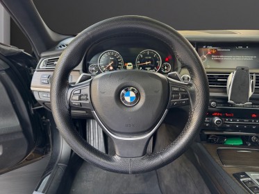 Bmw serie 7 f01 lci/f02 lci 730ld exclusive ultimate a / toit ouvrant / camera de recul / entretien bmw occasion paris 17ème...