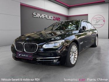 Bmw serie 7 f01 lci/f02 lci 730ld exclusive ultimate a / toit ouvrant / camera de recul / entretien bmw occasion paris 17ème...