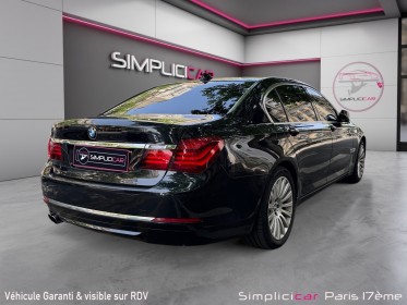 Bmw serie 7 f01 lci/f02 lci 730ld exclusive ultimate a / toit ouvrant / camera de recul / entretien bmw occasion paris 17ème...