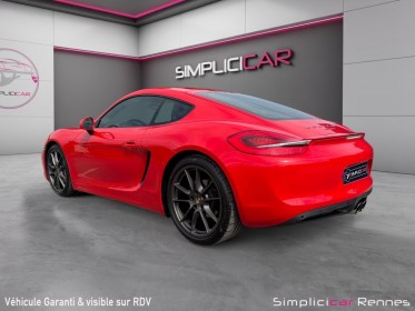 Porsche cayman rouge indien 2.7i 275 pdk - pack chrono - echappement sport - carplay -  24000e d'options occasion simplicicar...